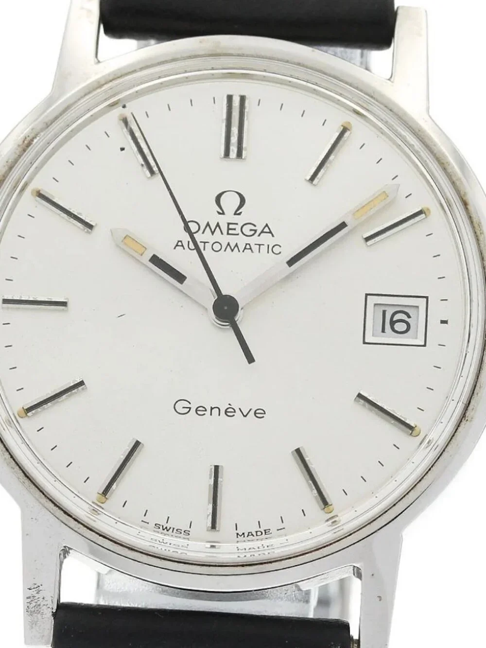 OMEGA Geneve 166.0163 Date cal.1012 Silver Dial Automatic Men's Watch_968078